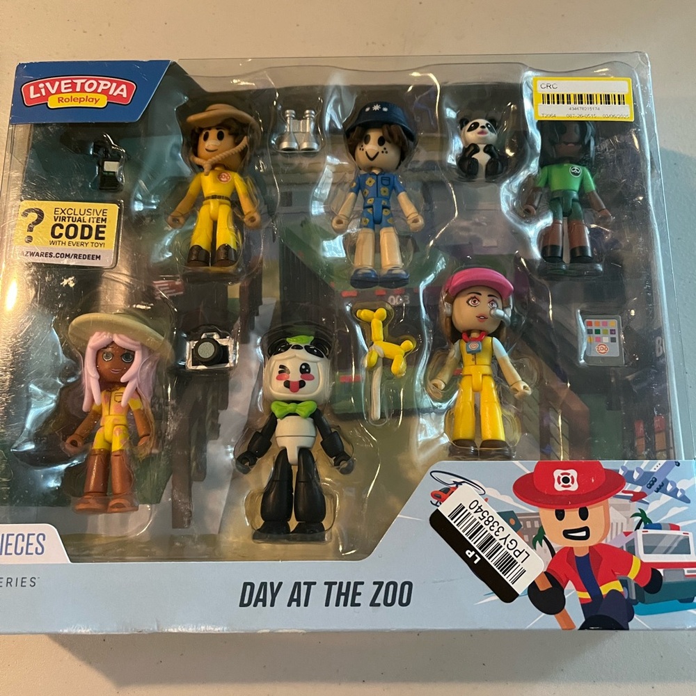 Topia Day at the Zoo Kids Toy Set - Multicolor